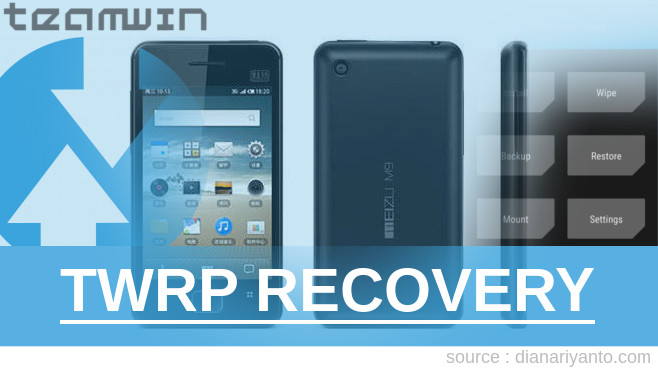 TWRP Recovery Meizu M9 Paling Simpel